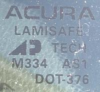 Acura AP TECH Original Equipment Glass (1)